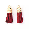 Faux Suede Tassel Pendant Decorations X-FIND-R095-021LG-2