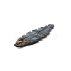 Natural Paua Shell Pendants SSHEL-WH0003-02-3