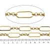 Ion Plating(IP) 304 Stainless Steel Oval Link Chains CHS-G039-02A-G-2