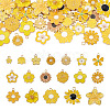 36Pcs 18 Styles Alloy Enamel Pendants ENAM-TA0004-07-1