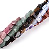 Natural & Synthetic Mixed Gemstone Beads Strands G-T143-33M-4