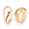 Brass Stud Earrings Findings X-KK-R116-016-NF-3