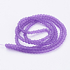Baking Paint Transparent Glass Bead Strands X-GLAA-S031-4mm-32-2