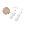 Easter Rabbit Acrylic Dangle Earrings for Women EJEW-JE06217-3