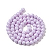 Cubic Zirconia Imitation Pearl Bead Strands ZIRC-P109-03C-03-3