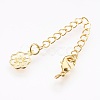Brass Chain Extender KK-I633-31G-NR-1