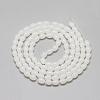 Baking Paint Glass Beads Strands DGLA-S115-8x6mm-Y01-2