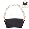 PU Leather Heat Resistant Reusable Cup Sleeve AJEW-WH0326-38D-1