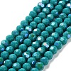 Opaque Glass Beads Strands EGLA-A035-P8mm-L12-1