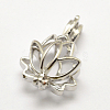 Brass Diffuser Locket Pendants X-KK-P100-18P-NR-1