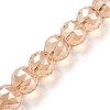 Electroplate Glass Bead Strands EGLA-J140-FR03-20mm-2