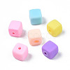 Handmade Polymer Clay Beads Strands LS-CLAY-N008-060-04-4