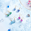 Ocean Theme Pendant Earrings DIY Making Kit DIY-SC0017-81A-4