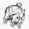 Tarnish Resistant 304 Stainless Steel Charms STAS-G073-02P-3