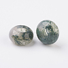 Natural Indian Agate European Beads G-G740-14x8mm-11-2