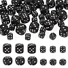 40Pcs 2 Styles Acrylic Beads OACR-TADJ0001-18-1