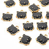 Eco-Friendly Zinc Alloy  Pendants ENAM-R051-01-01G-01-NR-1