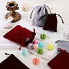 6Pcs 6 Styles Velvet Jewelry Drawstring Bags TP-TADJ0001-01-6