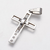 316 Surgical Stainless Steel Pendants STAS-J021-15P-1