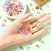 40Pcs Transparent Spray Painted Glass Charms GLAA-YW0003-89A-5