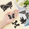 6Pcs 6 Style Glitter Hotfix Rhinestone DIY-FG0002-33-3