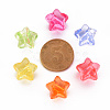 1-Hole Transparent Acrylic Buttons TACR-S154-52B-3