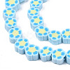 Handmade Polymer Clay Bead Strands CLAY-N011-48B-C01-3