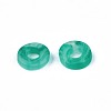 Handmade Polymer Clay Beads Strands CLAY-R089-6mm-166-4