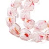 Handmade Gold Sand Lampwork Beads Strands LAMP-U001-01B-3