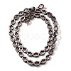 Electroplated Synthetic Non-magnetic Hematite Beads Strands G-L613-Z01-01M-2
