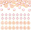 32Pcs 5 Styles Golden Plated Alloy Enamel Charms ENAM-TA0003-13A-2