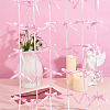 8Pcs Bowknot Polyester Satin Ribbon Party Decoration HJEW-OC00324-4