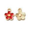 Alloy Enamel Charms ENAM-D043-02G-2