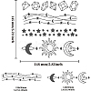 Stainless Steel Cutting Dies Stencils DIY-WH0279-117-2
