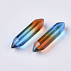 Two Tone Glass Double Terminated Point Beads LS-GLAA-S167-12E-2