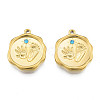 304 Stainless Steel Pendants STAS-N098-159LG-3