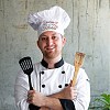 Custom Cotton Chef Hat AJEW-WH0243-002-6