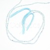 Natural Blue Topaz Beads Strands X-G-G914-2mm-12-2