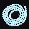 Imitation Jade Glass Beads Strands GLAA-Q080-4mm-A02-2