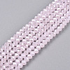 Electroplate Glass Beads Strands EGLA-A044-J1mm-A02-5