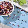 Imitation Pearl Acrylic Beads OACR-S011-4mm-ZM-4