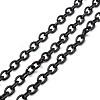 304 Stainless Steel Textured Cable Chains CHS-O010-04EB-1