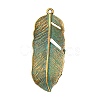 Tibetan Style Alloy Pendants PALLOY-YW0001-33-1