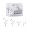 Tarnish Resistant 304 Stainless Steel Head Pins STAS-X0017-20P-2