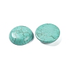 Dyed Synthetic Turquoise Cabochons G-B085-02A-01-2