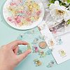 72Pcs 6 Colors Transparent Acrylic Beads MACR-FH0001-10-3