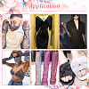 Iron on Polyester Mesh Ornament Accessories DIY-MA0003-30A-5