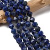 Natural Lapis Lazuli Beads Strands G-Z119-A39-03-1
