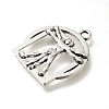 Tibetan Style Alloy Pendants FIND-G078-18AS-2