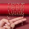 Brass Handmade Beaded Chain CHC-SZ0001-20-4